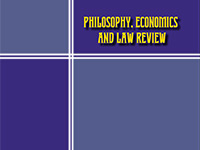 PHILOSOPHY, ECONOMICS AND LAW REVIEW